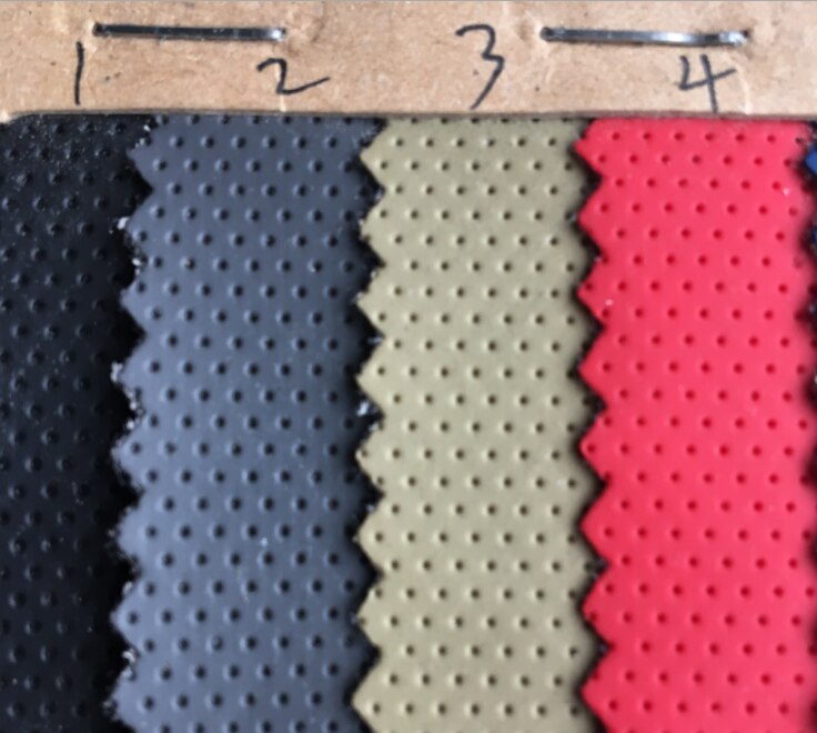 Autostoel Leer Stof Simulatie Stuurhoes Pu Synthetisch Leer Stof Door De Werf Ambachten Materialen: 2 grey