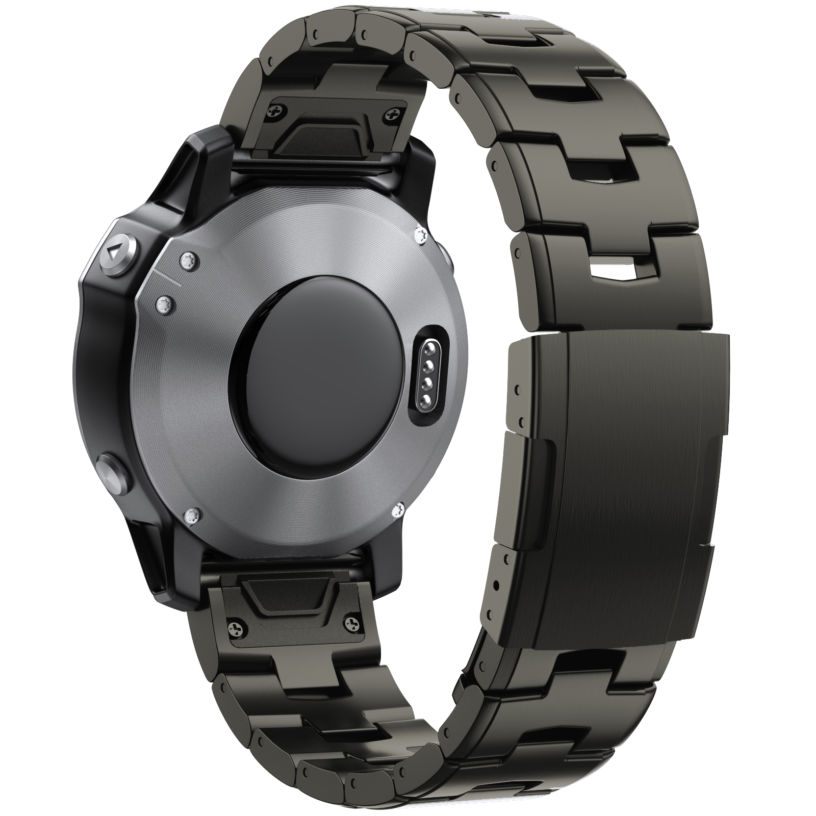 for Garmin 22mm 26mm Quick Fit Titanium Metal Watch Band Bracelet For Fenix 7X 7 6X Pro 5X Plus/ Instinct/Epix Strap Wristband: Photochromic / 26mm