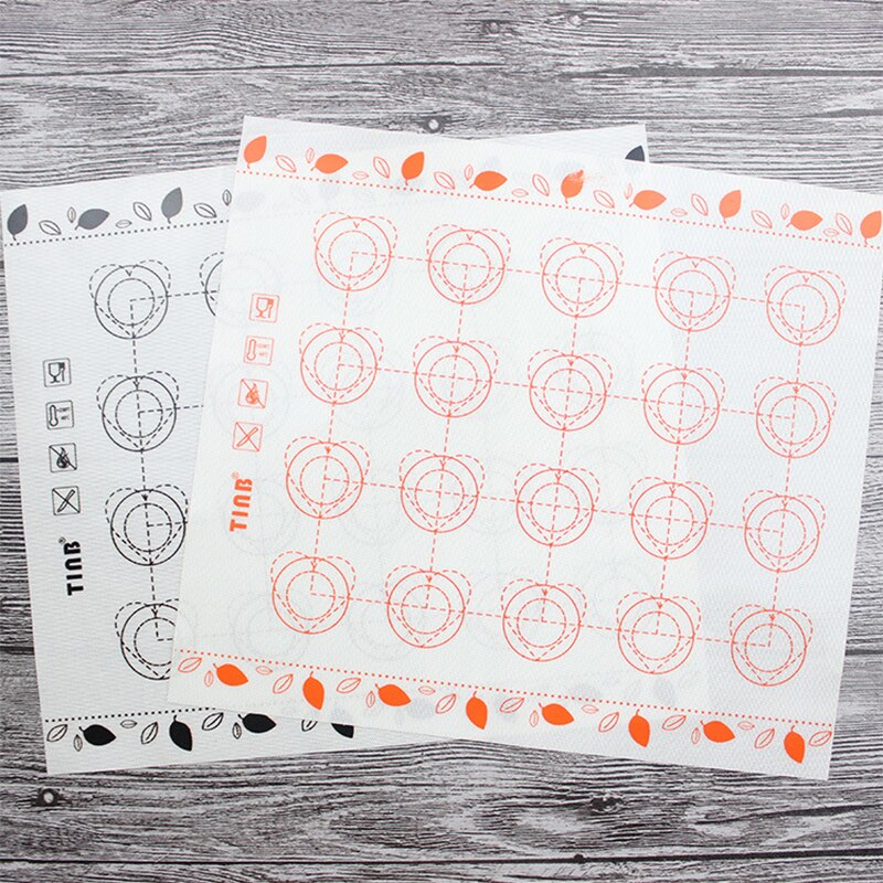 Silicone Baking Mat Macaron Baking Pad Fondant Bakeware Oven Home Non Stick Baking Tools For Cakes Pastry Sheet Dough Roll Mat