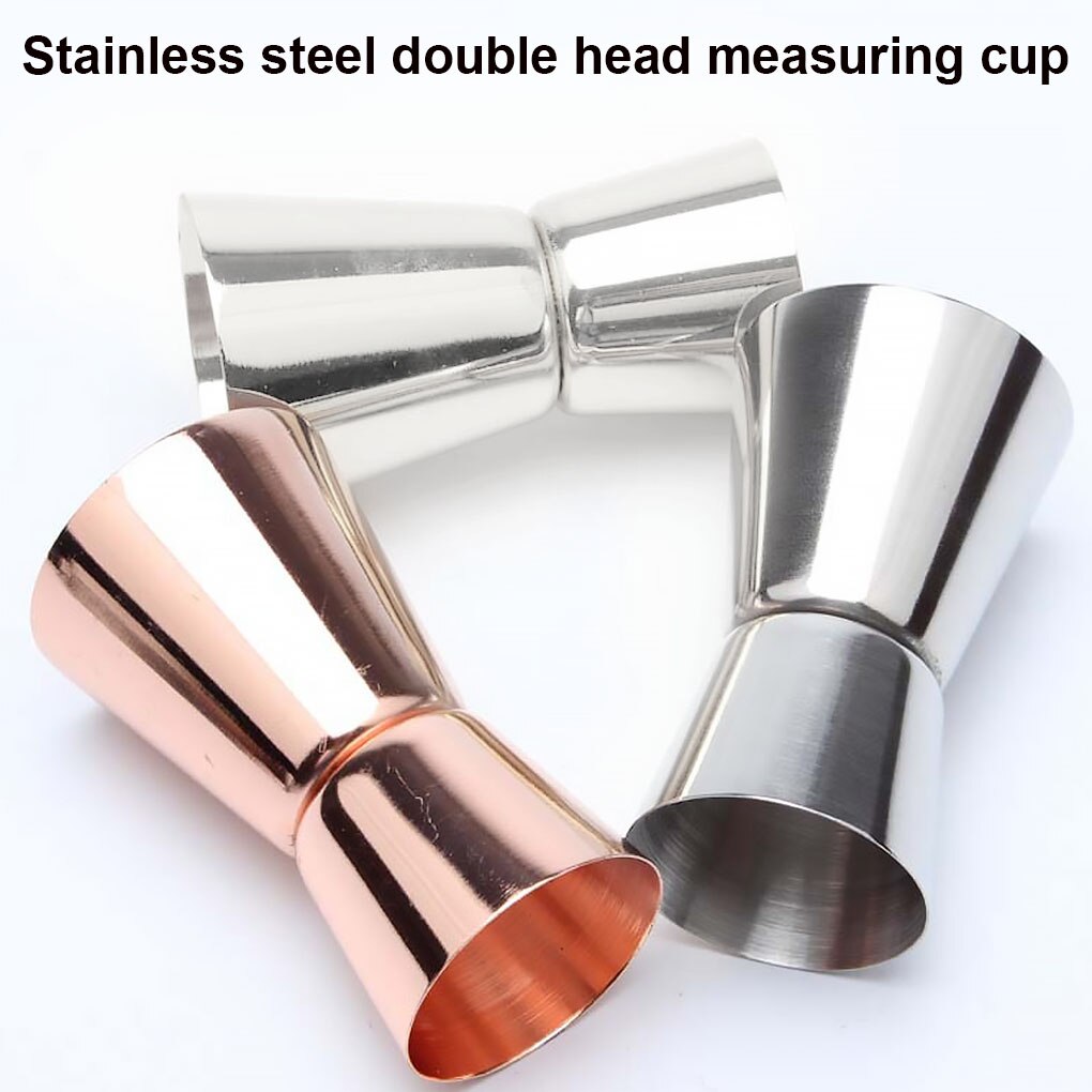 Bar Bartender Double Jigger for Cocktails 15/30ml Bar Measuring Cup Mixed Drinks Measurer