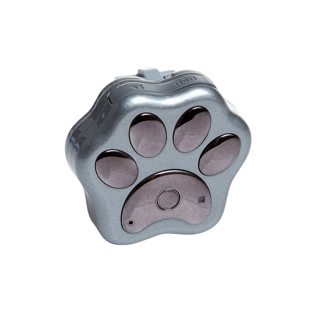 Alarme sans fil GSM GPRS GPS animaux | Animaux domestiques, alarme V30, étanche, pour chien chat, anti-perte, suivi en temps réel, anti-vol: Gris