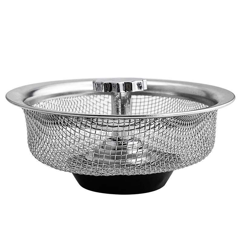Premium Stainless Steel Kitchen Sink Basin Waste Plug Strainer / Drainer: 1pc