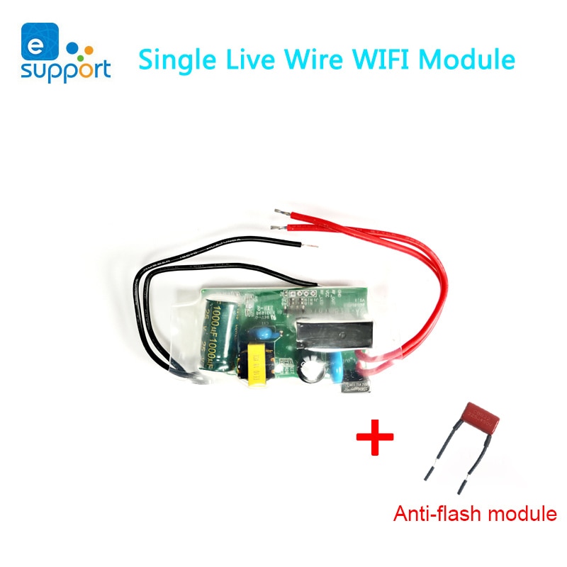 Ewelink single live wire wifi modul diy mini wifi switch timer lys switch fjernbetjening modul arbejde med alexa