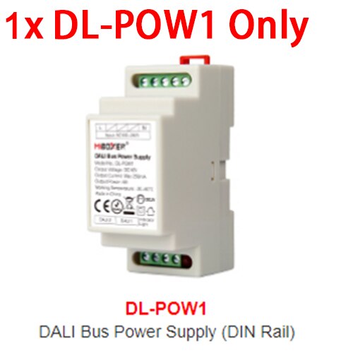 Miboxer dl-pow 1 dc16v din kisko dali väylä virtalähde 4w max 250ma led muuntaja  ac 110v 220v dali rgb cct led alasvalo: Default Title