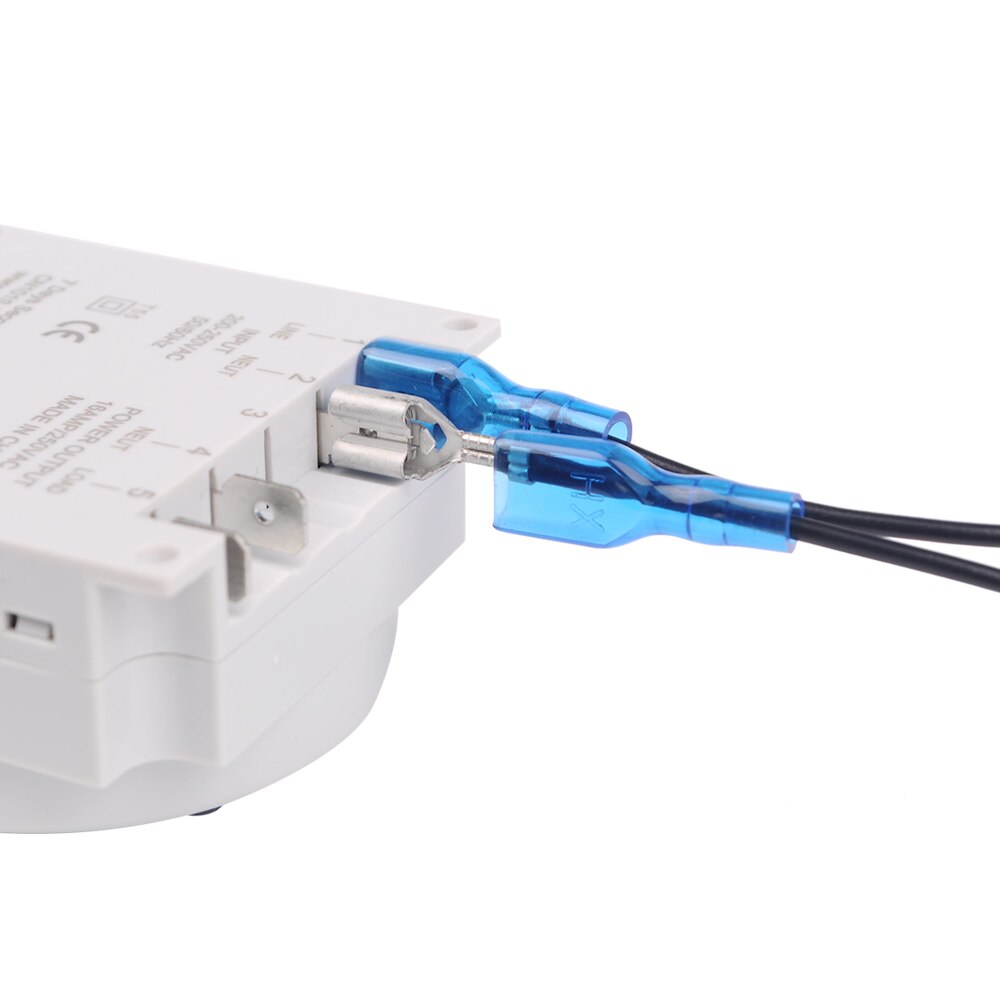 CN101A Economic Models LCD Timer 120V Programmable Digital Time Switch Relay 16A Free Output Week Timer Control AC Timer Mini