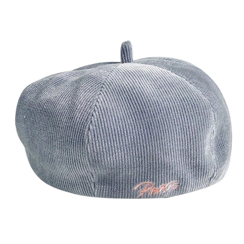 Autumn And Winter Women nen Retro Hat Painter Cap Art Student Hat Japanese Chic Beret: L