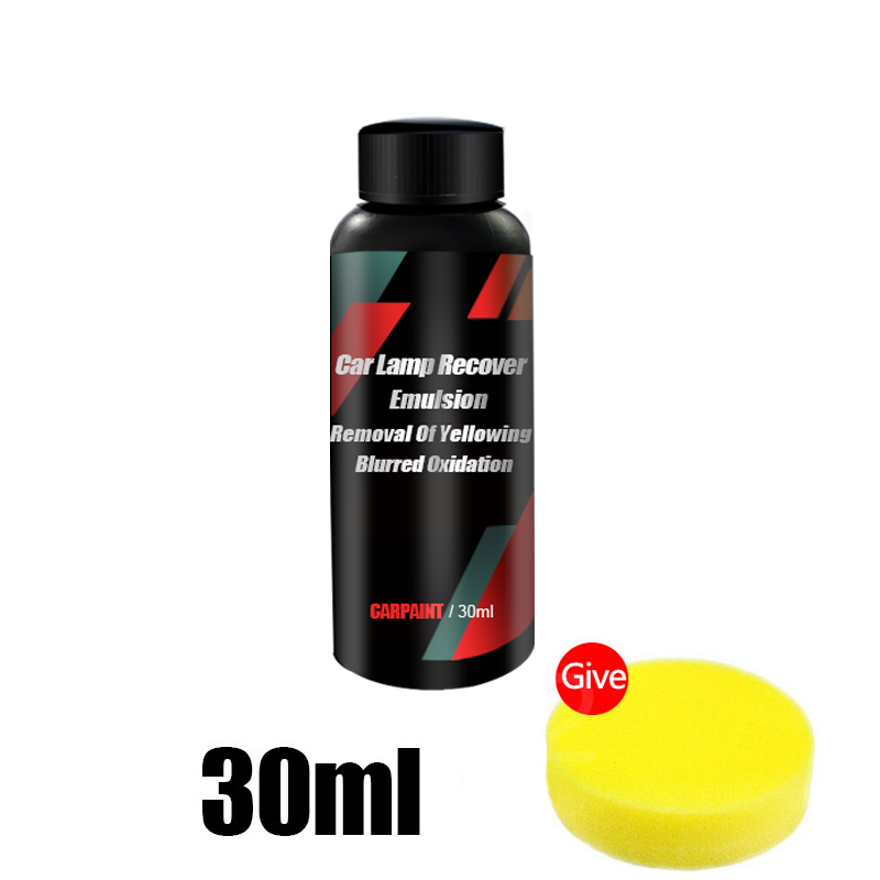 Car Headlight Restoration Polishing Kits Headlamp Repair Kits Car Light Polisher Cleaning Paste Car Paint Care Refurbish Agent: Beige