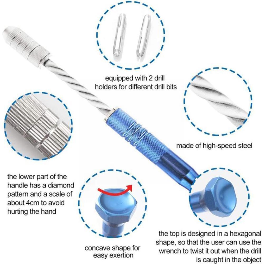 Punching Modification Production Tool Semi-automatic Turbo Precision Hand Drill Model Modification Tool for Gundam model M2R7