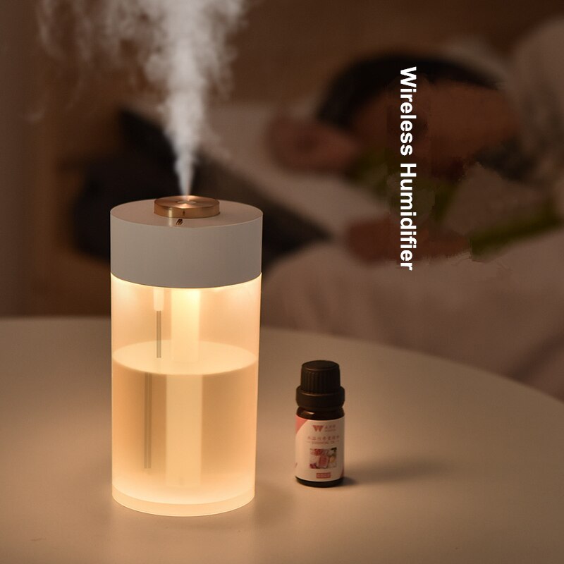 780Ml Draadloze Luchtbevochtiger 2000Mah Batterij Oplaadbare Humidificador Fogger Draagbare Water Diffuser Luchtreiniger Mist Maker