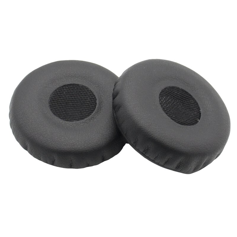 Almohadillas para oídos de cuero, cojín que cubre orejas para AKG Y40 Y45BT Y45: Black