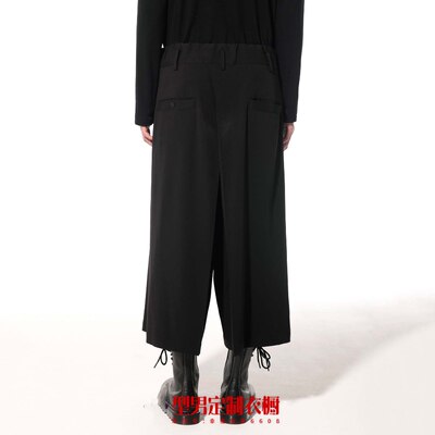 Pantalon Capri décontracté pour jeunes hommes, populaire, beau, à jambes droites, ample, bottes d'été,