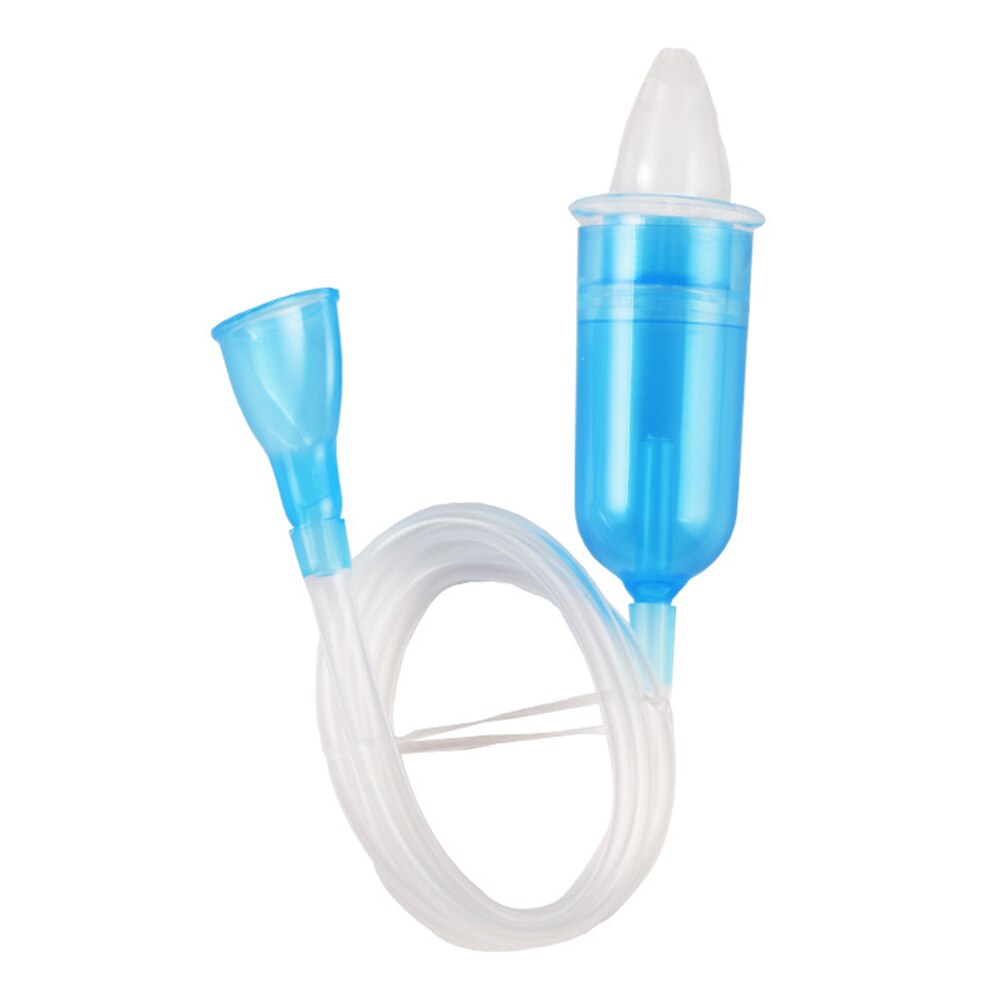 Infant Soft Tip Snot Nose Cleaner Absorption Nasal Aspirator Safe Silicone Newborn Baby Practical Vacuum Suction Sucker