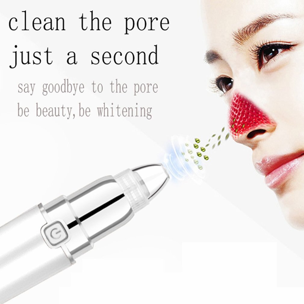 Portable Electric Blackhead Suction Beauty Tool Blackhead Removal Cleansing Instrument Facial Beauty Pen