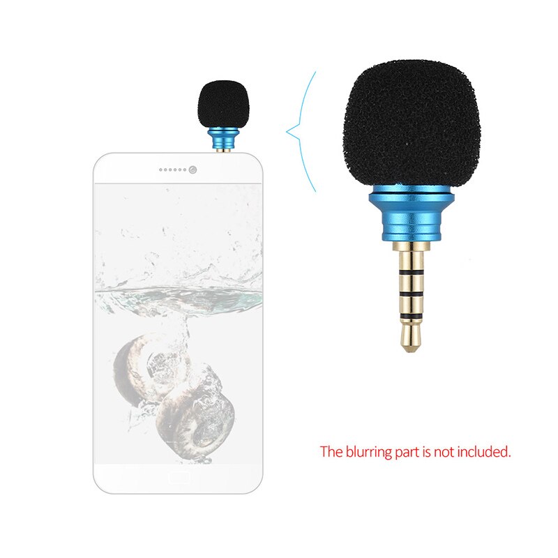 Capsaver Mini Mikrofon für praktisch Smartphone Tragbare kabellos Mic Kleine Mikrofon für Android-praktisch 3,5mm Jack