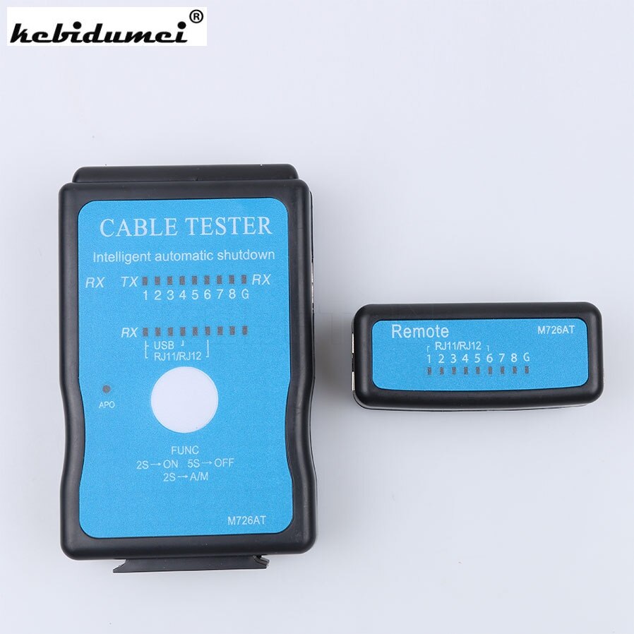 Kebidumei usb kabel testare  rj45 rj11 rj12 lan nätverkskabel testare nätverk ethernet cat 5 cat 5e nätverksverktyg tracker finder