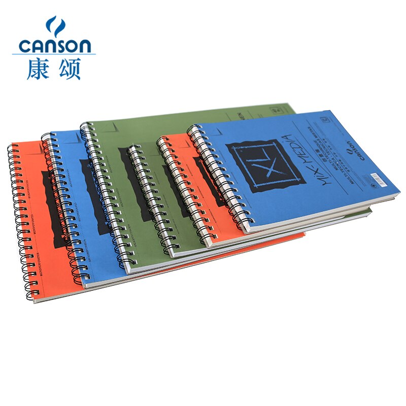 Canson XL coarse/fine grain sketchbook 8k16K watercolor paper acrylic book water-soluble color lead sketch book painting thin