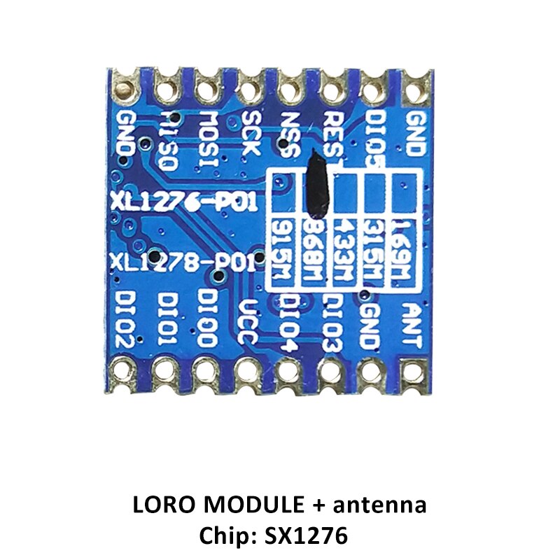 2Stck 915MHz Super-niedrig-Energie RF LoRa modul SX1276 Chip Lange-Abstand kommunikation Empfänger0und Absender SPI IOT mit antenne