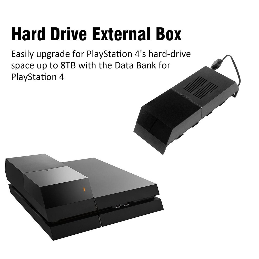 Voor Sony PS4 Harde Schijf Externe Box Data Bank Opbergdoos Harde Schijf Externe Game Breidt Interne Geheugen Capaciteit