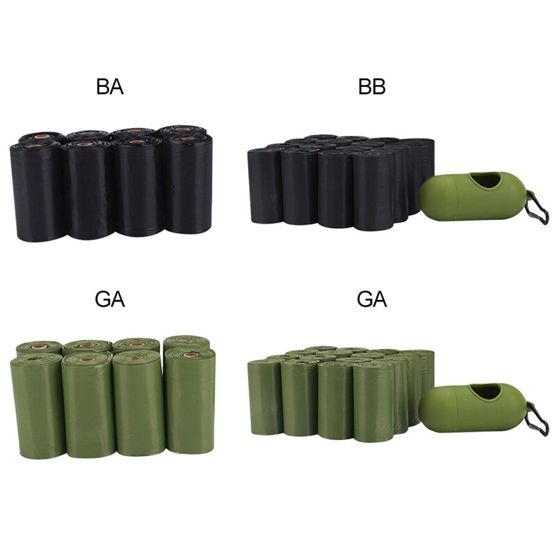 Compostable Dog Poop Bags Cornstarch Earth Friendly Protection Biodegradable Cat Waste Bags