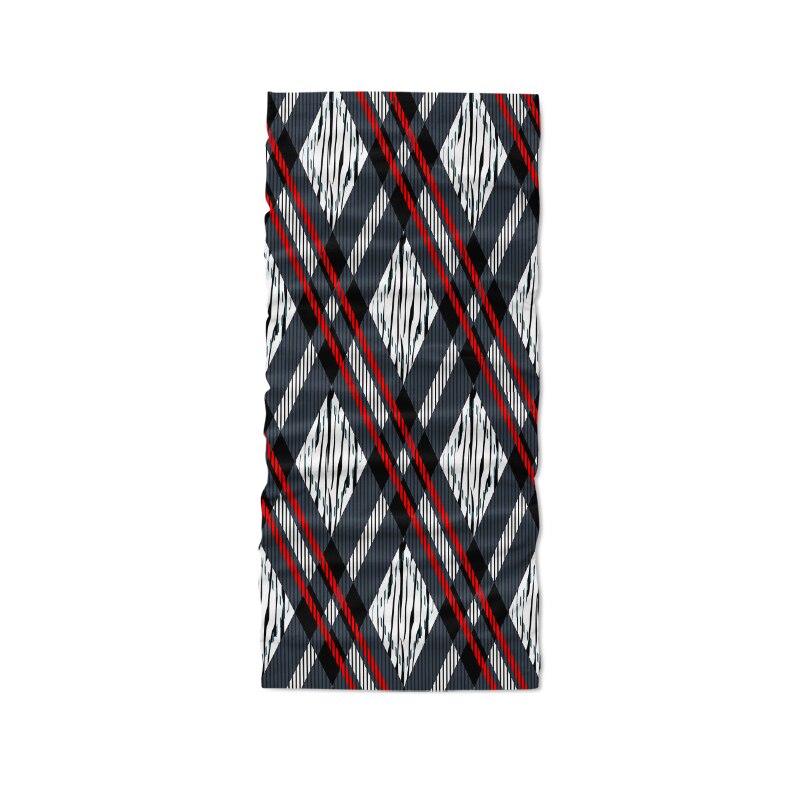 Layered Cross Pattern 3D Printed Head Scarf Neck Gaiter Summer Hijab Scarf Magic Sports Cycing Tube Mask: style5