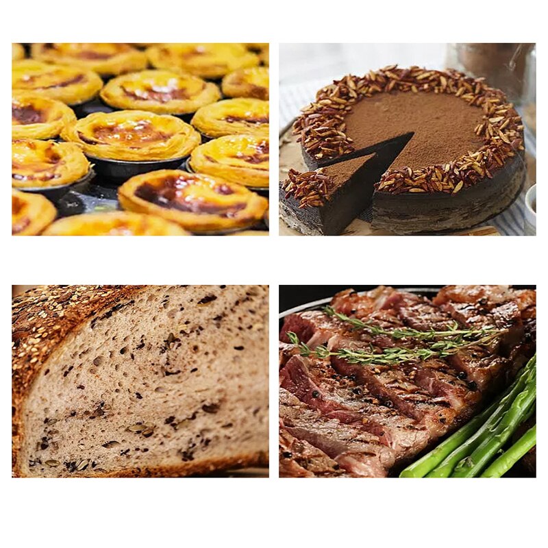 Multi Function 12L Electric Oven Household Bread Cake Baking Small Oven Timing Conveyor Pizza Ovens Kitchen Appliances bakery