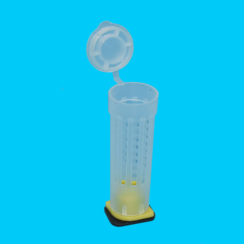 100 sæt biudstyr dronningebur 7.6cm 2.6cm diameter biavlerudstyret insektværktøjer bifoderautomat