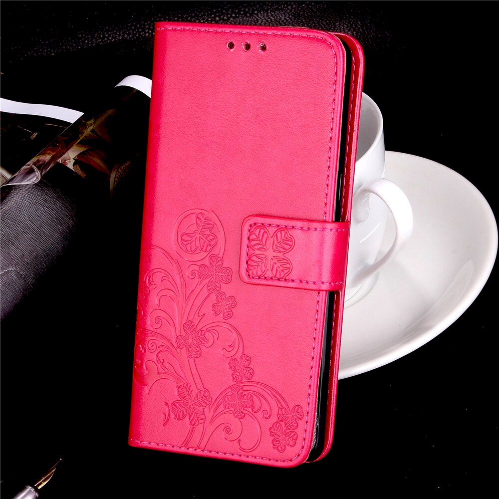 Luxe Leather Case Voor Samsung Galaxy Note 2 Case Wallet Flip Cover Capa Voor Coque Samsung Note 2 Note2 N7100 n7102 N7105 Case: PinkRose