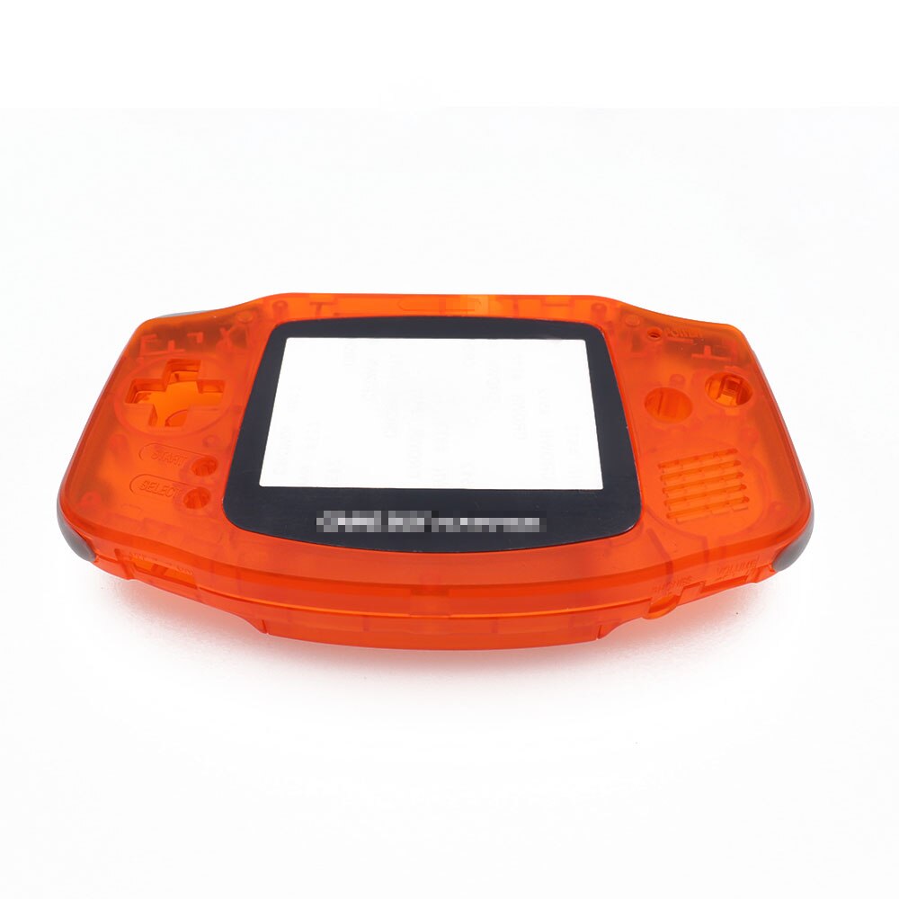 TingDong Gehäuse Shell Fall Abdeckung + Bildschirm Objektiv Protector + Stick Label für Gameboy Advance GBA Konsole: L