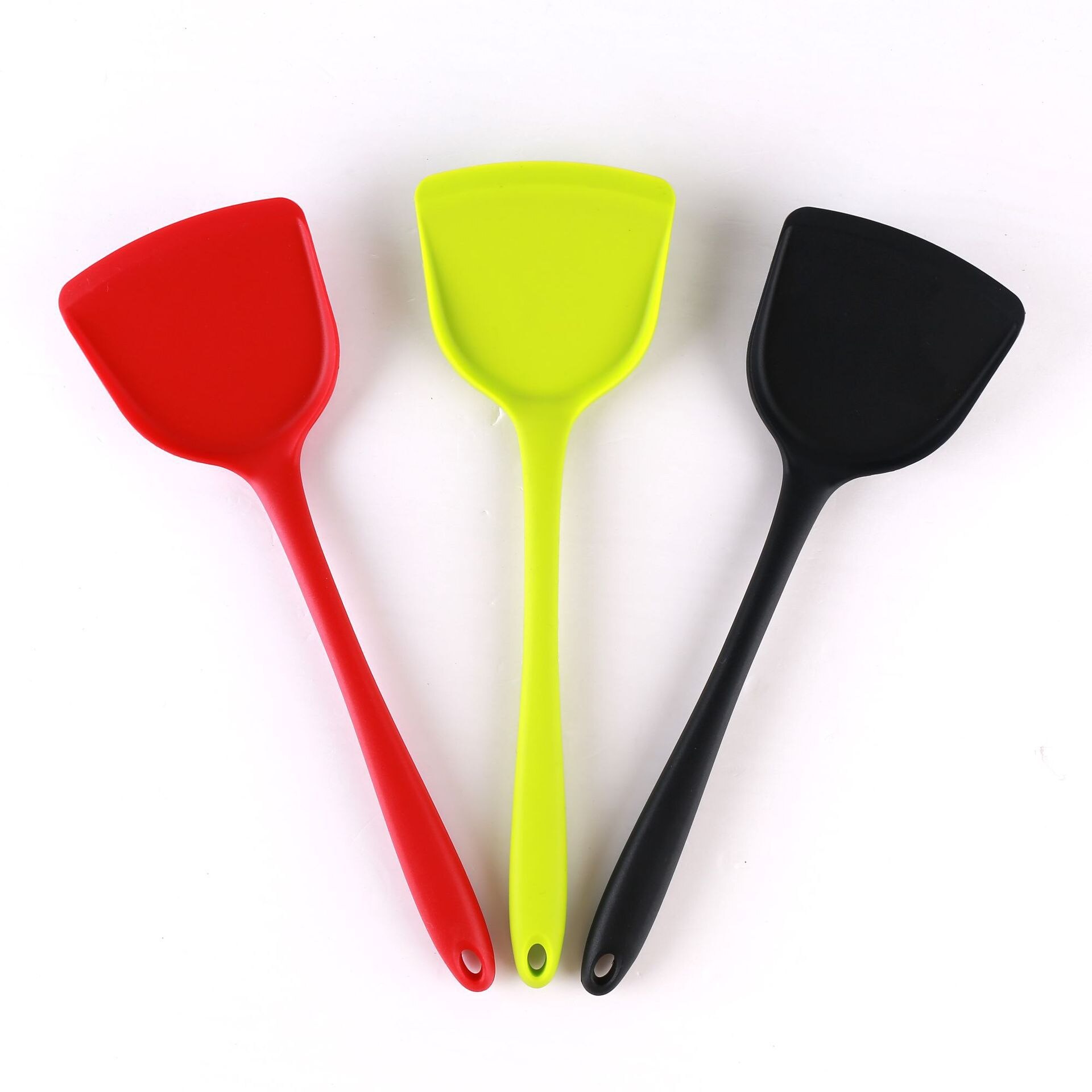 Ustensiles de cuisine en Silicone ustensiles de cuisine spatule viande de boeuf oeuf grattoir de cuisine large Pizza ustensiles de cuisine pelle antiadhésive