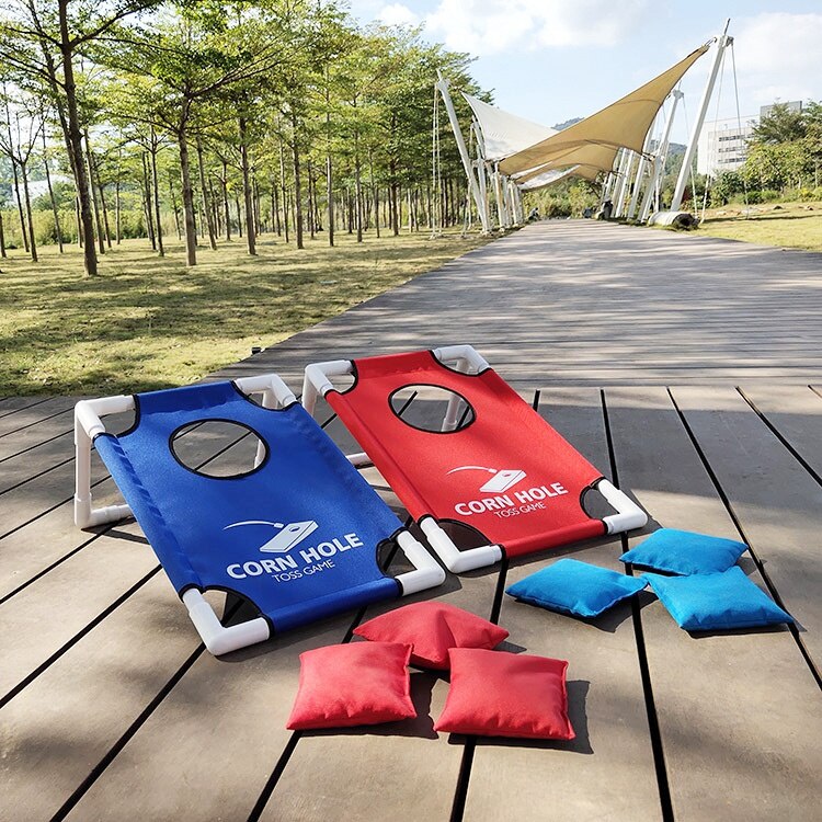 -sandbag thg leketøy cornhole utendørs spill kvasi corn hole target board leke cornhole brett sportsspill