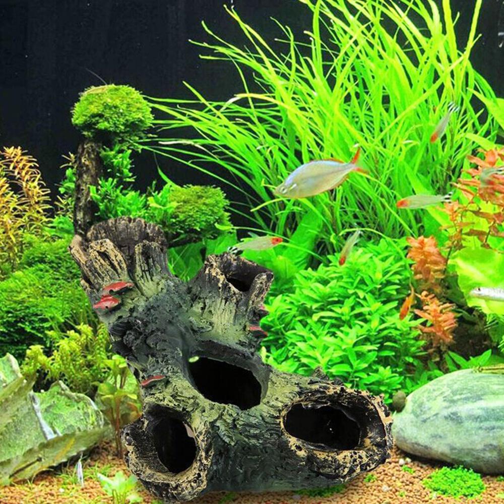 Árbol de resina ecológico para peces de montaña, decoración de Acuario, cueva, decoración para Adorno para acuario, paisajismo
