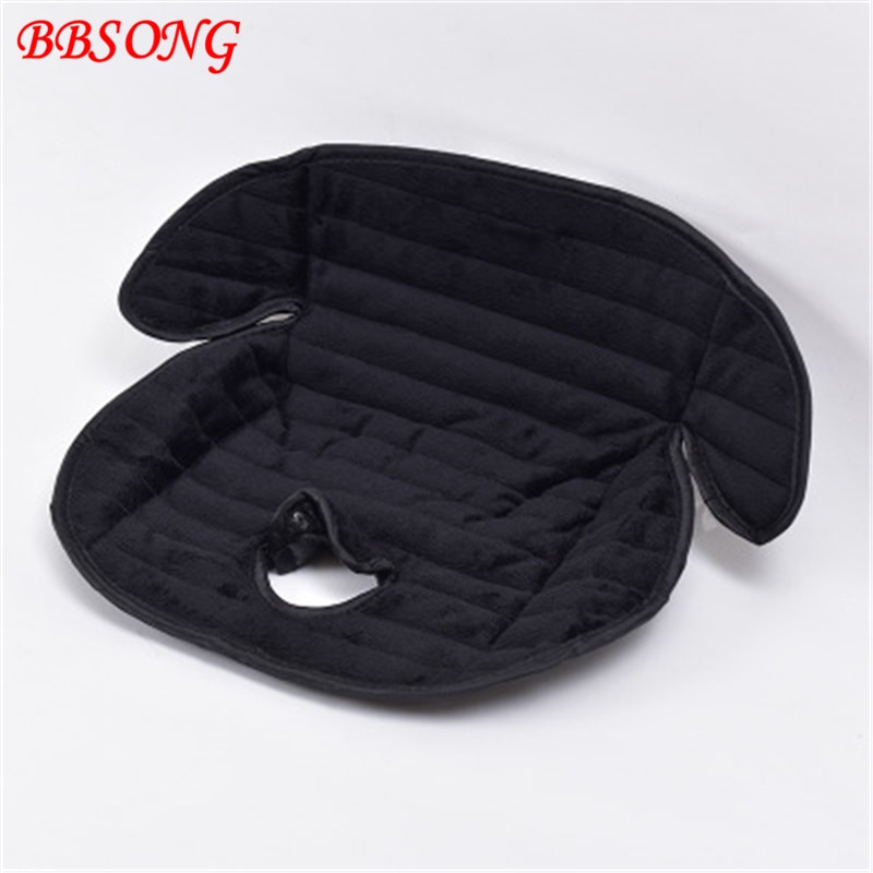 BBSONG bébé poussette siège poussette coton doux coussin infantile à manger chaise Liner Pad couverture respirant chaise haute noir siège tapis