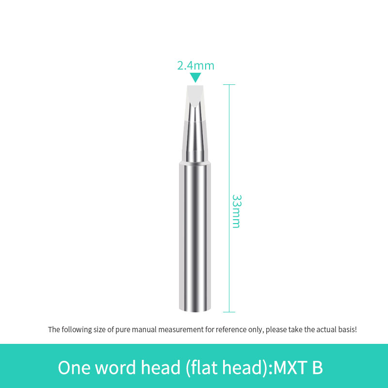 MXT Series Soldering Tips Replacement Fit For WELLER WSD71 WSDT1 WP70 Station Iron Lead Free: black