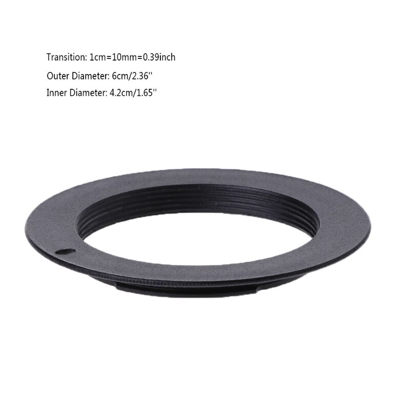 Anillo adaptador de montaje M42 a NIKON AI para NIKON D7100 D3000 D5000 D90 D700 D60, 1 unidad