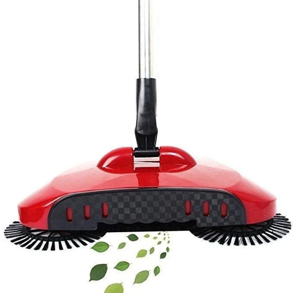 Broom Mop Garbage Shovel Three in One Household Hand Pushing Sweeper No Electricity Sweeping Set Colorful