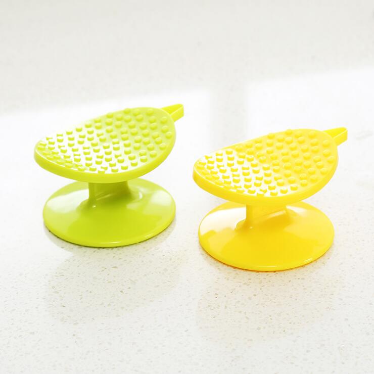 Potato Vegetable scrubber Washing Brush Multi-function veggie scrub Tools Easy Cleaning Tool Kitchen Home Gadgets 7.2 * 3.5cm