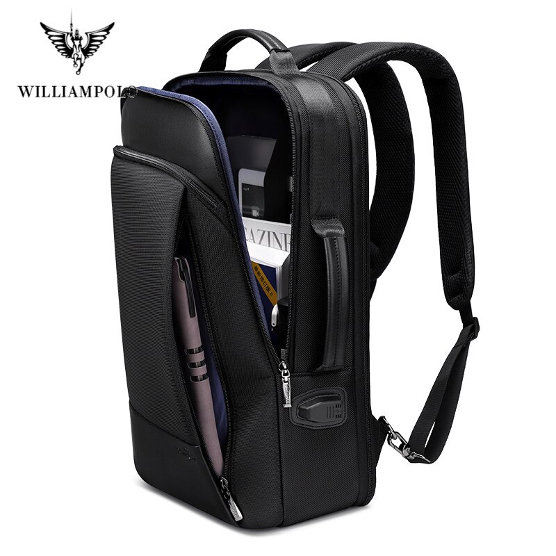 Men Backpack Expandable Weekend Travel Backpack Men Water Repellent Laptop Backpack Computer Back Pack Male Bagpack