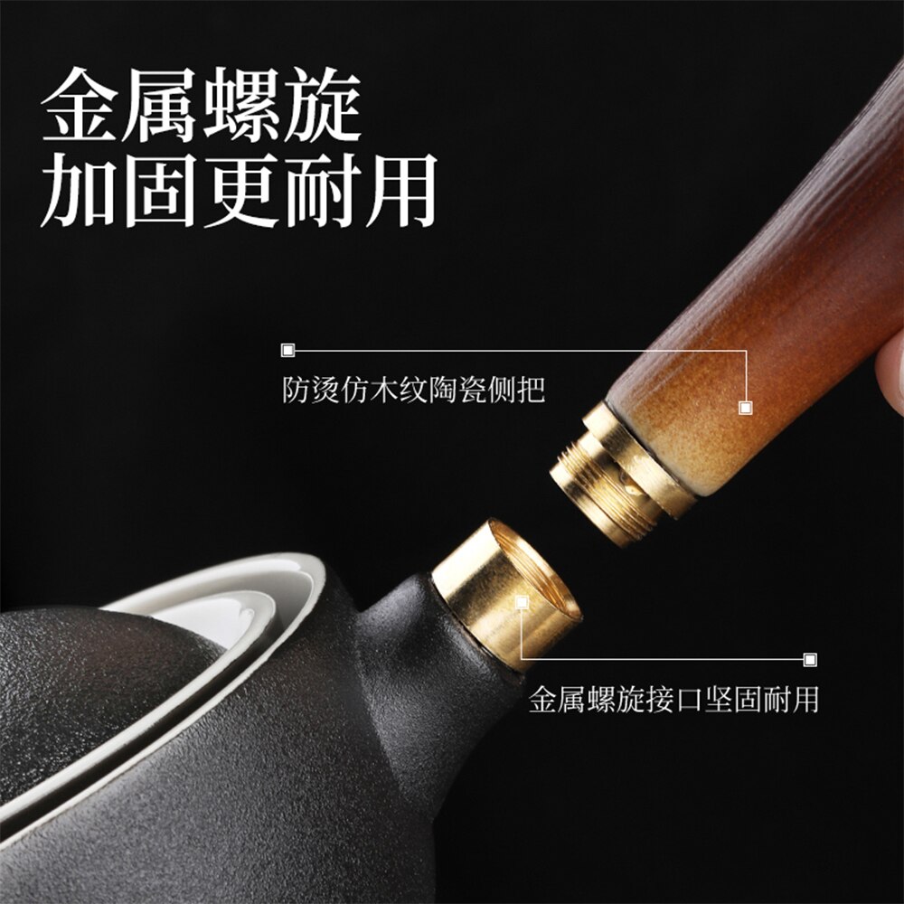 Bloemen Prachtige Steen Slijpen Vorm Thee Set Handgemaakte Thee Pot Cup Set Chinese Theeceremonie Gungfu Tea Cup Theewaar unieke