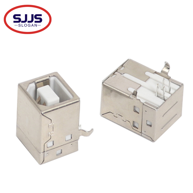 Connecteur de prise femelle USB B G45 pour Interface de données d'imprimante, 50 à 10 pièces