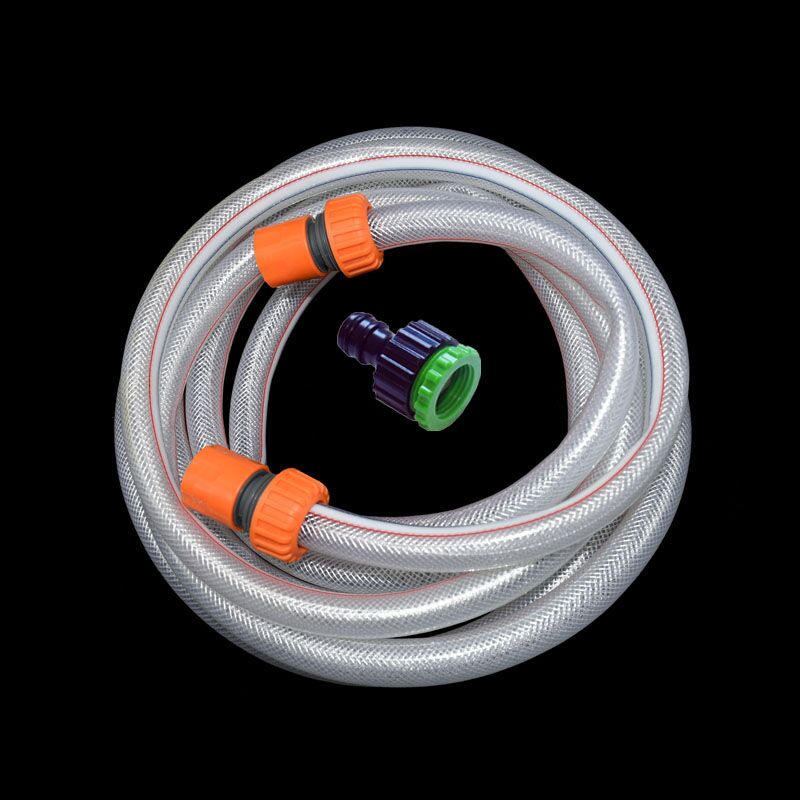 3/4" flexible garden hose Car wash kit Round Tap Connectors garden irrigation hose watering water pipe soft and odorless