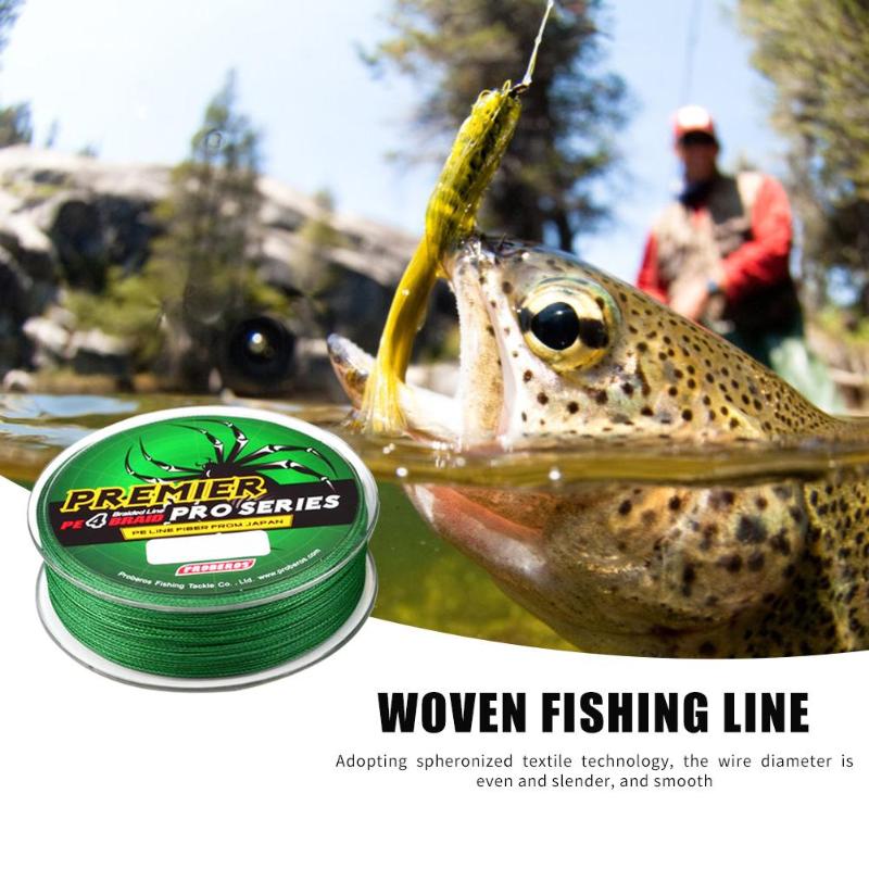 4 Strands 100M Super Strong Braided Wire Fishing Line 6-100LB 0.4-10.0 PE Material Multifilament Carp Fishing For Fish Rope Cord