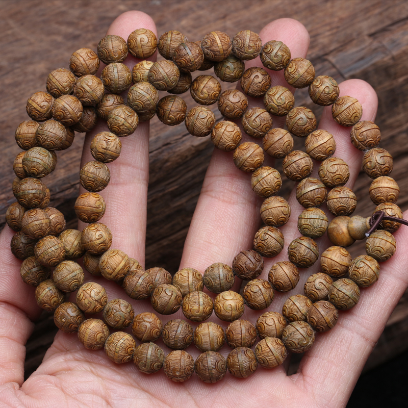 Sandelhout Armband 8Mm Liefde Armband Valentijnsdag Cadeau Yoga Bead Armband