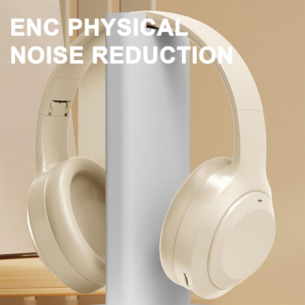 Stereo Headphones Wireless Headset Wireless Over-ear Headphones with Active Noise Cancelling Hi-res Audio for Music