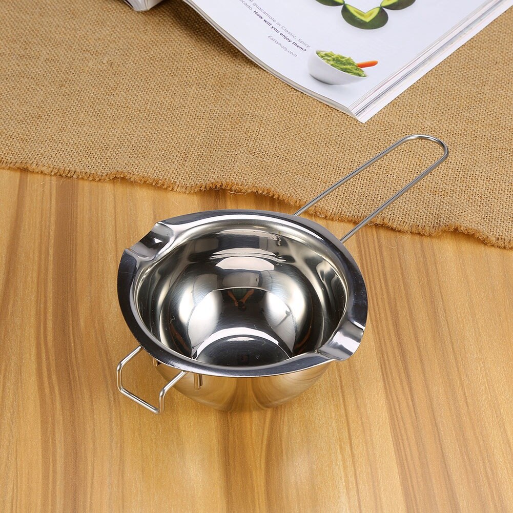 Stainless Steel Chocolate Butter Milk Melting Pot Pan Kitchen Cookware Tool Portable Home Chocolate Melting Pot Kitchen Accessor