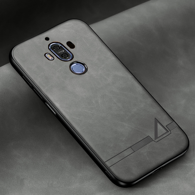 Pu L soft Leather Case For Huawei Mate 9 10 Pro Soft TPU Silicone Case For Huawei Mate 9 Pro 10 Pro Case: CANVAS / black