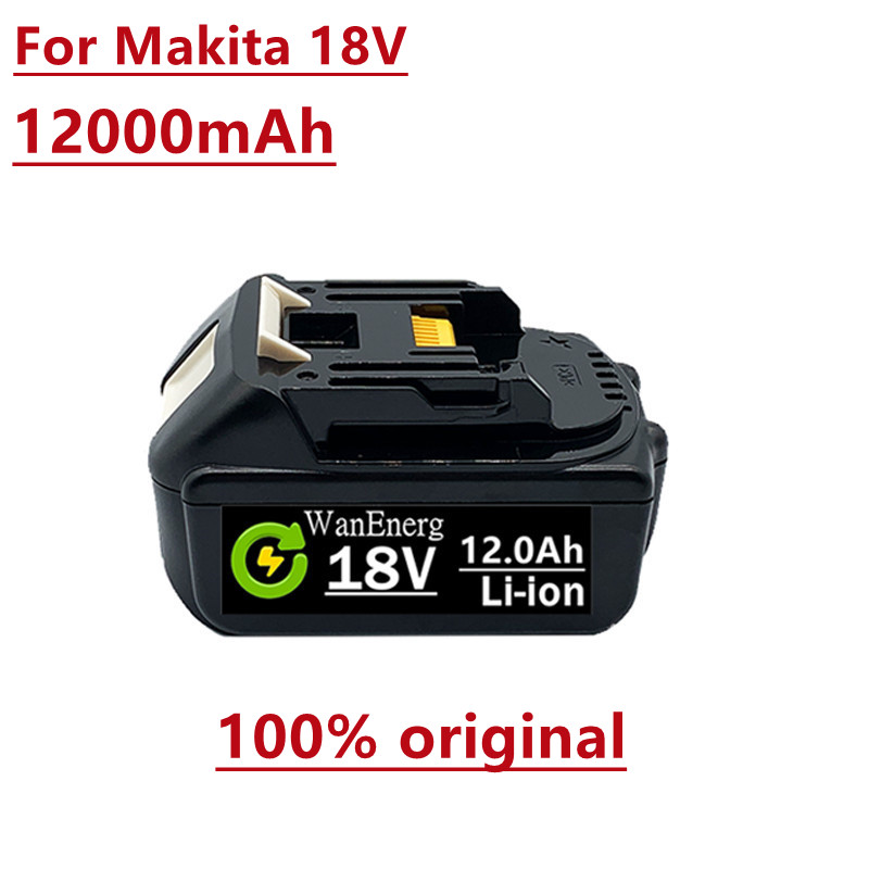 100% Original Makita 18V 6000mAh Rechargeable Power Tools Battery with LED Li-ion Replacement LXT BL1860B BL1860 BL1850 BL 1830