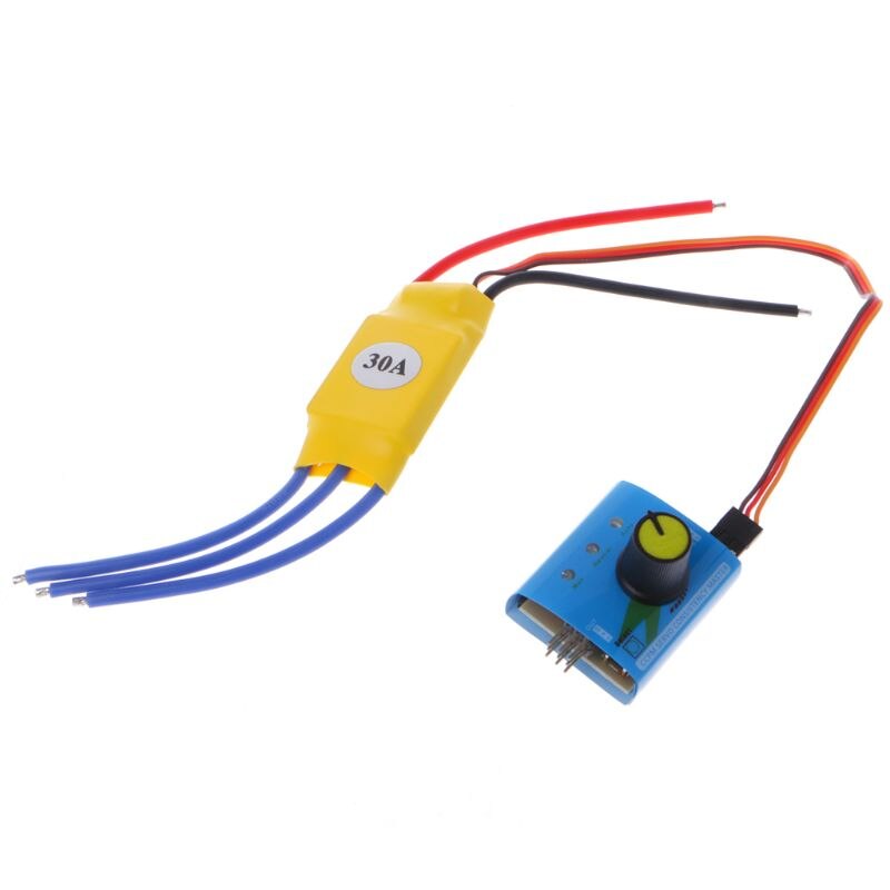 Borstelloze Motor Controller Voor DC12V 30A High-Power Borstelloze Motor Speed Controller Dc 3-Fase Regulator Pwm