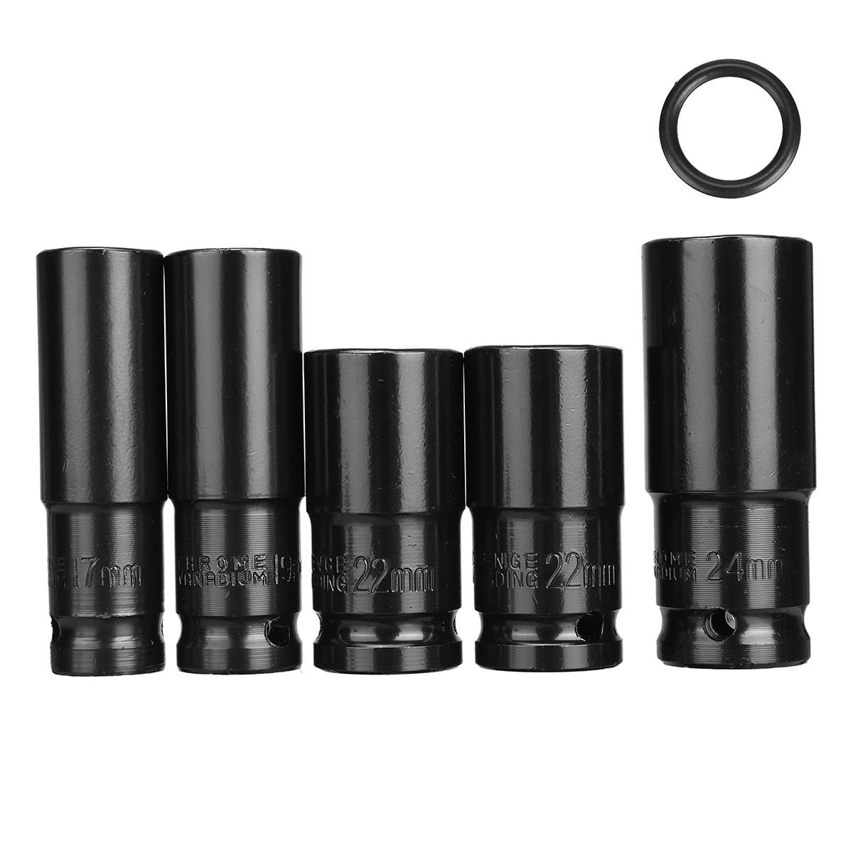 21V Electric Impact Wrench Cordless Drill Power Tool For Home Impact Screwdriver Electric Drill With 1 Battery and 1 Changer: 5 Sleeve