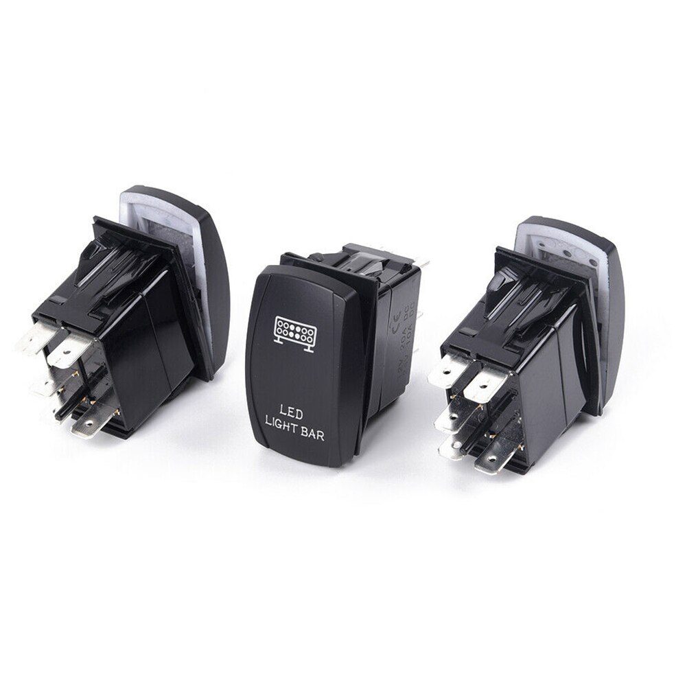 1 Set Voor & Achter & Led Licht Bar Rocker Switch Voor Utv Polaris Rzr 900 1000 Ranger