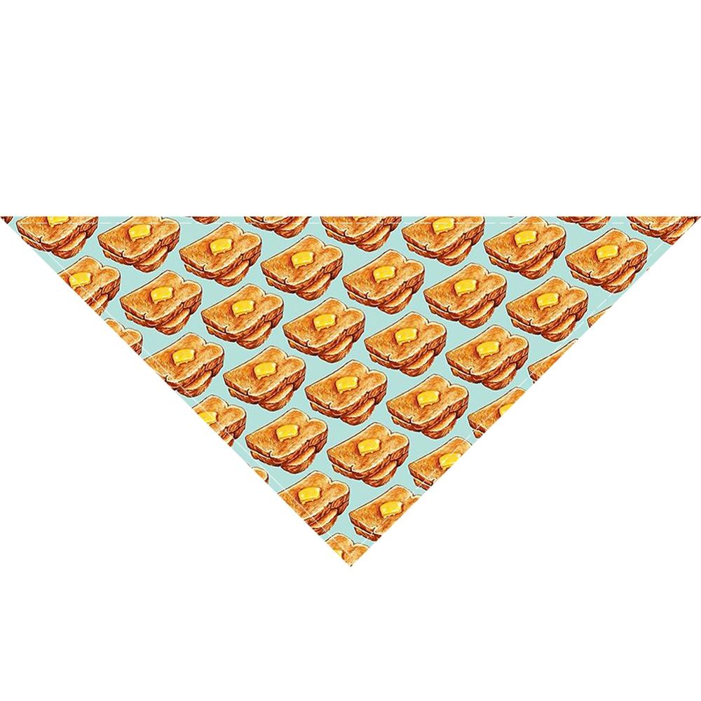 animal de compagnie chien chat Bandana collier foulard Triangle cou écharpe salive mignon dessin animé modèle doux tissu accessoires pour animaux de compagnie fournitures: Style 8 / M
